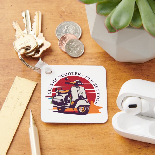 Classic Scooter Key Ring (Desk)