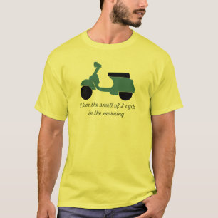 classic scooter love smell of 2 cycle any colour T-Shirt