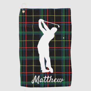 Classic Scottish pattern 'for him'  Golf Towel