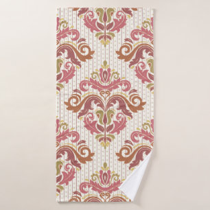Classic seamless pattern. Damask orient colourful Bath Towel