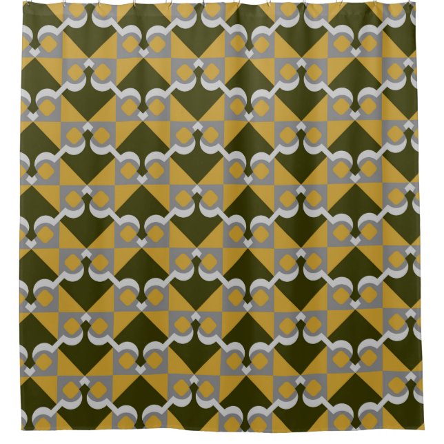 Classic seamless pattern,  Design seamless decorat Shower Curtain (Front)