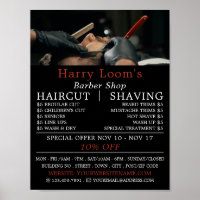Classic Shave, Men's Barbers Advertising