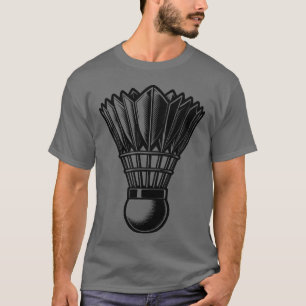 Classic Shuttlecock Sporting Goods Spring girl T-Shirt