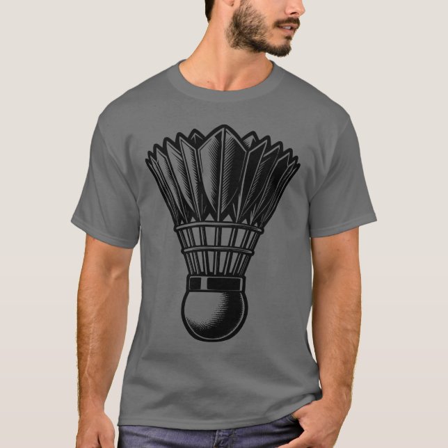 Classic Shuttlecock Sporting Goods Spring girl T-Shirt (Front)