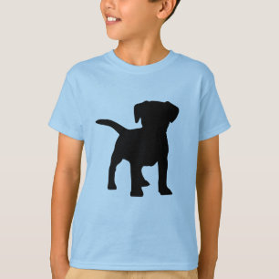Classic Silhouette Of Dog T-Shirt