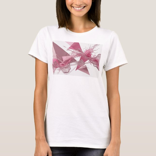 Classic Silver ABSTRACT ART Custom Tee v2 (Front)