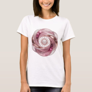 Classic Silver ABSTRACT ART Modern Design T-Shirt