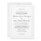 Classic Simple Elegance Wedding