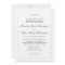 Classic Simple Elegance Wedding