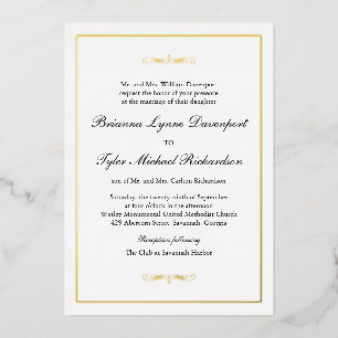 Classic Simple Elegant Wedding