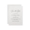 Classic Simple Elegant Wedding