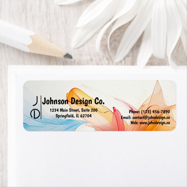 Classic Simplicity: Return Address Label (Insitu)