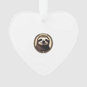Classic Sloth Engraving Nature Shirt (1) Ornament
