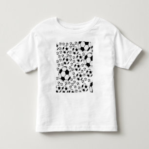 Classic Soccer Ball Graphic Traditional Sports Fan Toddler T-Shirt