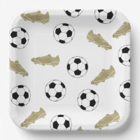 Classic Soccer Cleats Ball Football Fans