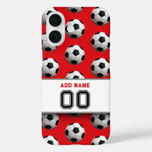 Classic Soccer Football Cool Sport Gifts iPhone 16 Case