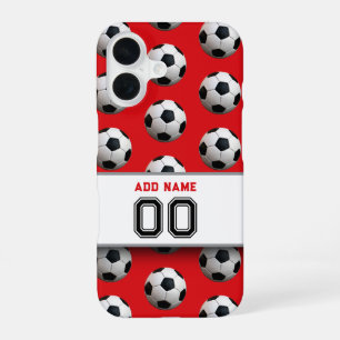 Classic Soccer Football Cool Sport Gifts iPhone 16 Case