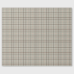 Classic Soft Scottish Tartan Plaid Design Pattern Wrapping Paper