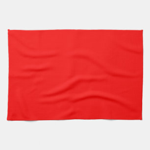 Classic Solid Modern Red Hand Towel