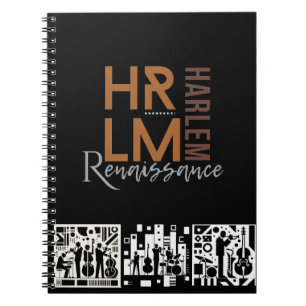 Classic Sophisticated Harlem Renaissance  Playing Notebook