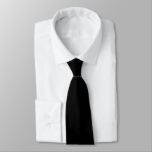 Classic Sophisticated Solid Black Professional