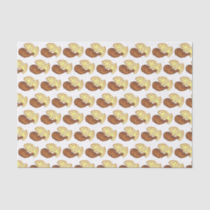 Classic Soul Food Fried Chicken and Waffles Diner Tissue Paper