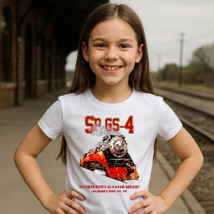 Classic Southern Pacific GS-4 Steam Locomotive T-Shirt