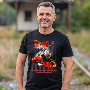 Classic Southern Pacific GS-4 Steam Locomotive T-Shirt