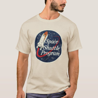 Classic Space Shuttle Program Badge T-Shirt