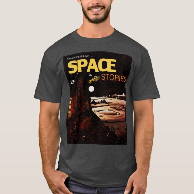 Classic Space Stories T-Shirt (Front)