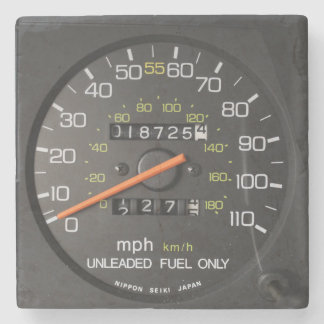 Classic Speedometer Stone Coaster