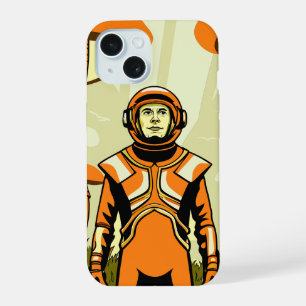 Classic Spider-Man with Dynamic Cosmic Background iPhone 15 Case