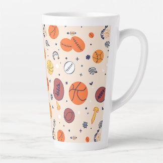 Classic Spider-Man with Dynamic Cosmic Background Latte Mug