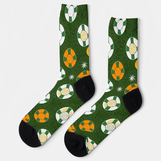 Classic Spider-Man with Dynamic Cosmic Background Socks (Left)