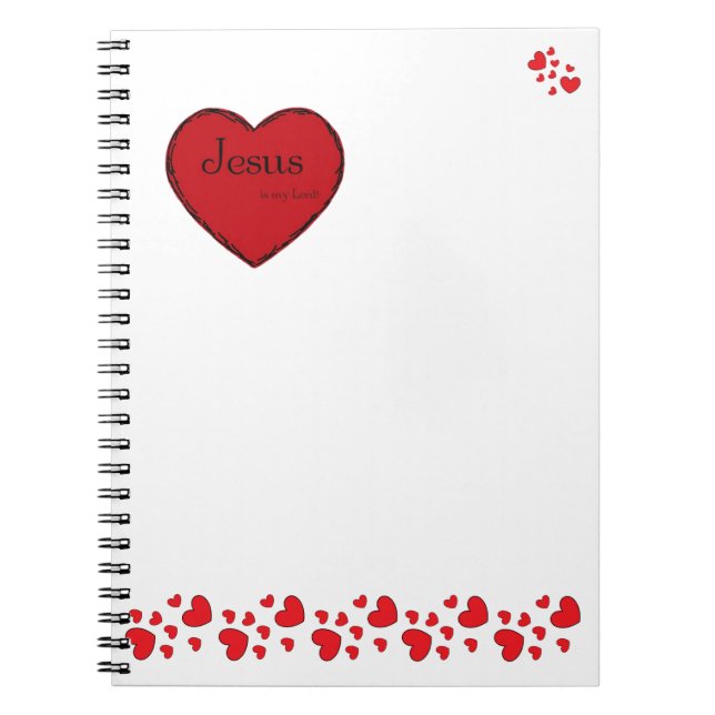 Classic spiral notebook Jesus is my Lord! (Front)
