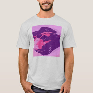 Classic Split Window Chevrolet Corvette Pop Art T-Shirt
