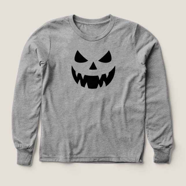 Classic, spooky pumpkin face (Design Front)