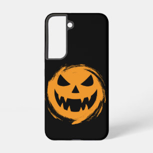 Classic, spooky pumpkin face samsung galaxy case