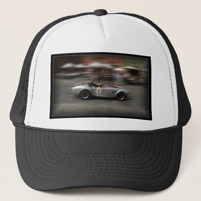 Classic Sports Car Trucker Hat (Front)