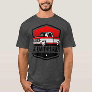 Classic Squarebody Pickup truck Lowered Automobile T-Shirt