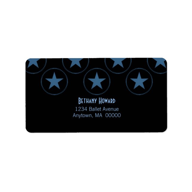 Classic Stars Address Labels (Front)