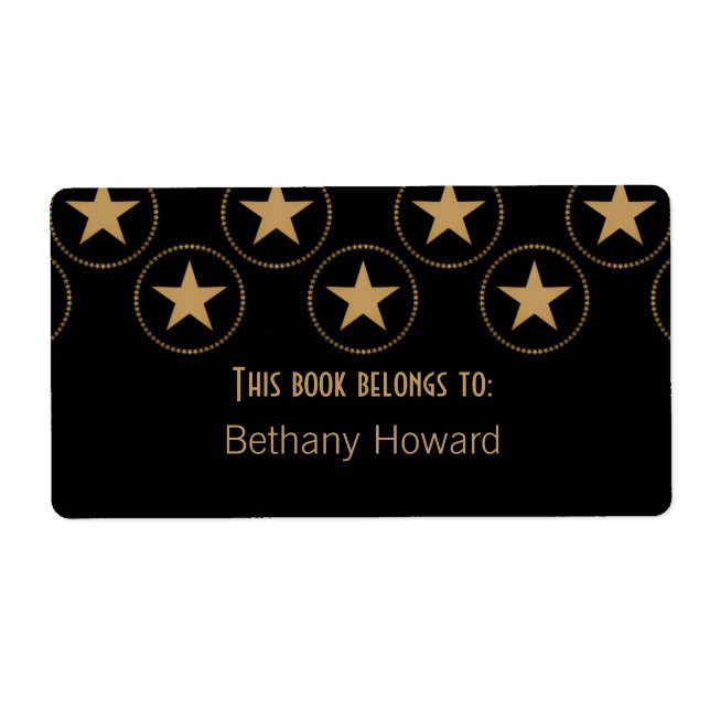 Classic Stars Bookplates (Front)
