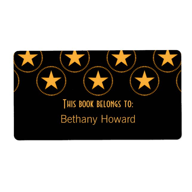 Classic Stars Bookplates (Front)