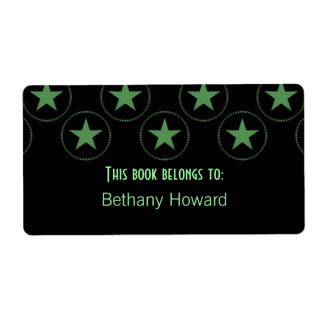 Classic Stars Bookplates (Front)