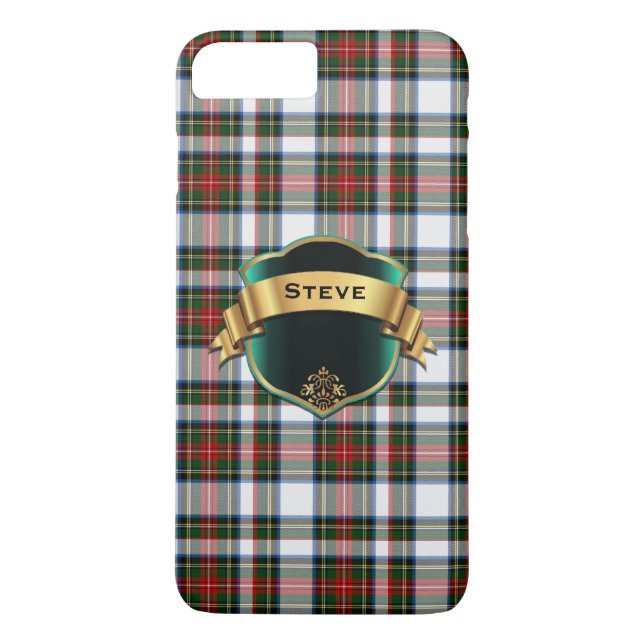 Classic Stewart Dress Plaid iPhone 7 Plus Case (Back)