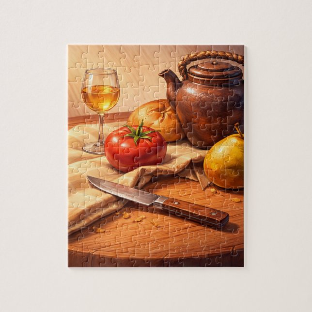 Classic Still Life Art Jigsaw Puzzle (Vertical)