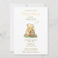 Classic Story Book Baby Shower Invitation