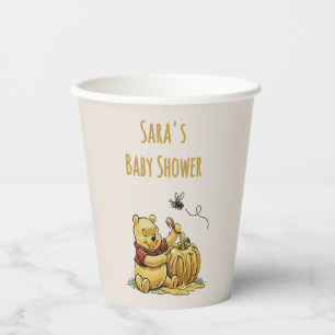 Classic Storybook Bear Baby Shower Paper Cup
