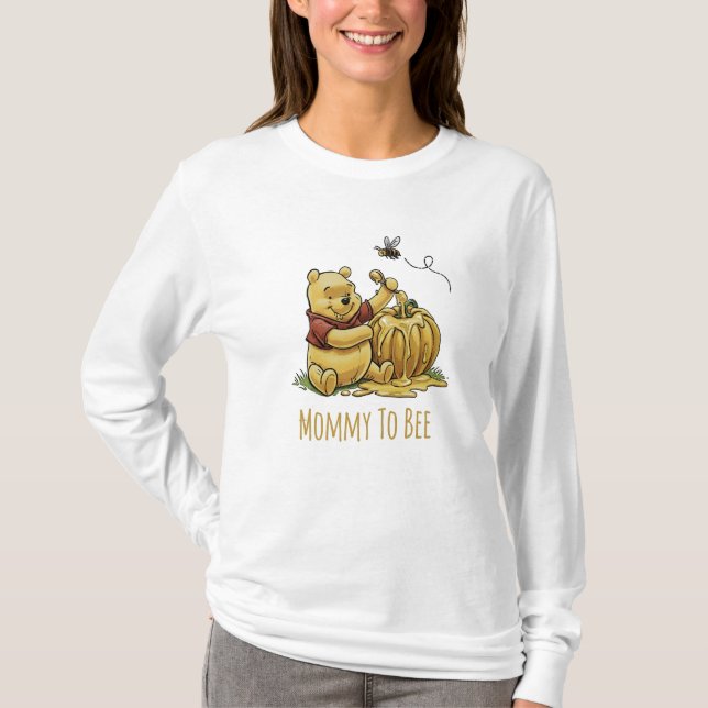 Classic Storybook Mama Bear Mummy to Be T-Shirt (Front)