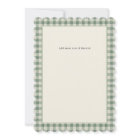 Classic Storybook Rabbit Sage Vintage Baby Shower